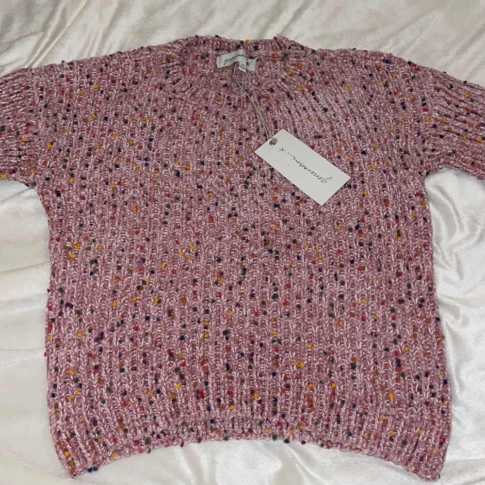 generation k multicolor sweater | size: MEDIUM | NEVER WORN
